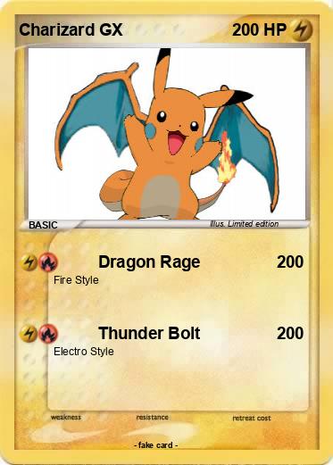 Pokemon Charizard GX