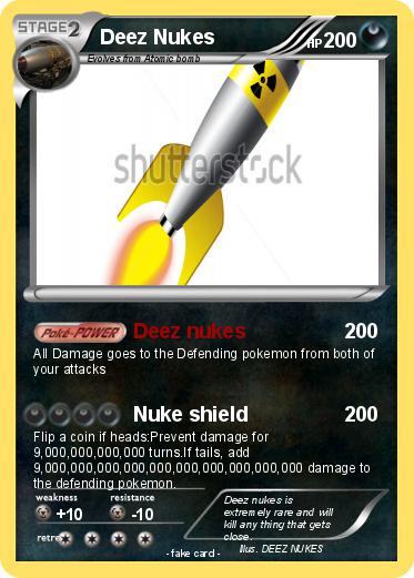 Pokemon Deez Nukes