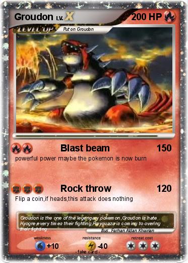 Pokemon Groudon
