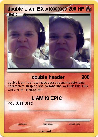 Pokemon double Liam EX