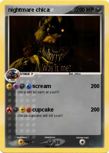Pokemon nightmare chica