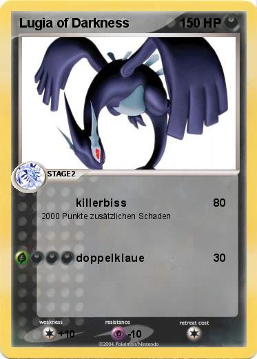 Pokemon Lugia of Darkness