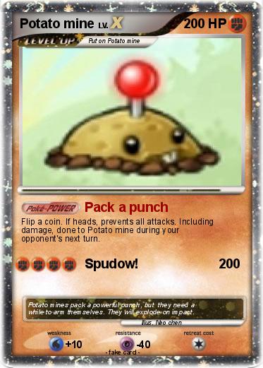 Pokemon Potato mine