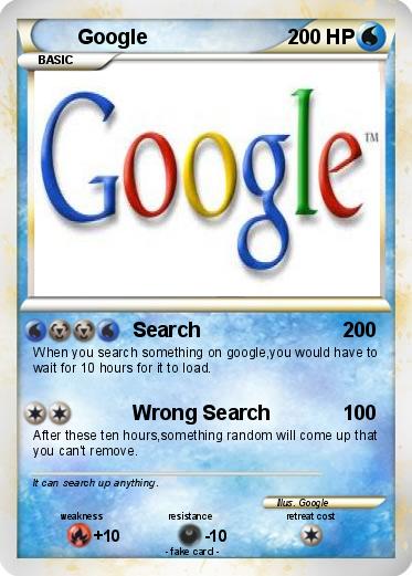 Pokemon Google