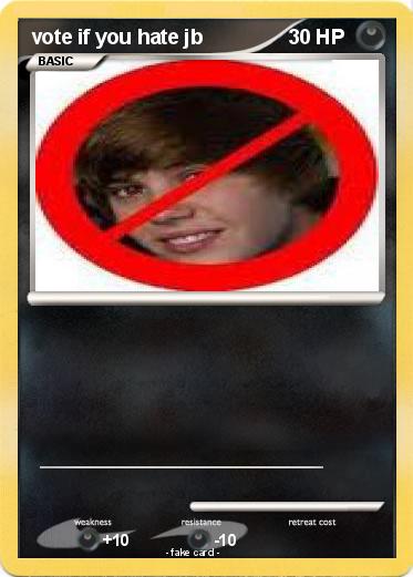 Pokemon vote if you hate jb
