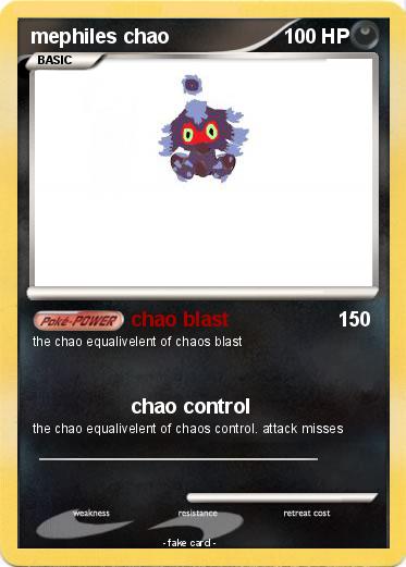 Pokemon mephiles chao