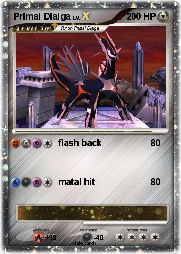 Pokemon Primal Dialga