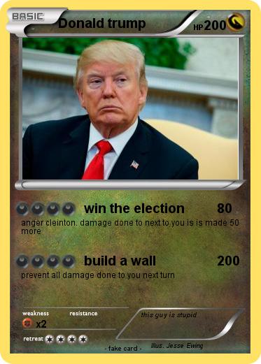 Pokemon Donald trump