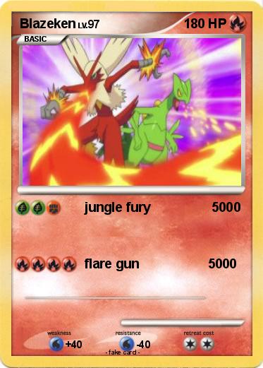 Pokemon Blazeken