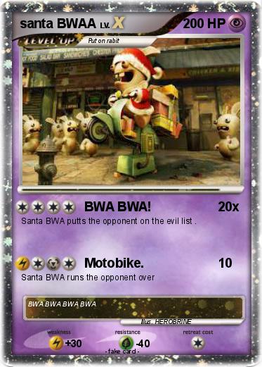 Pokemon santa BWAA