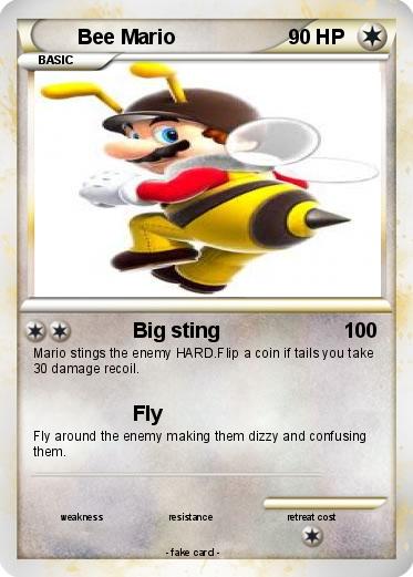 Pokemon Bee Mario