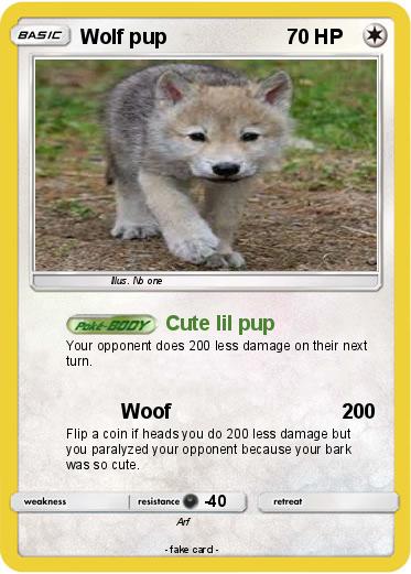 Pokemon Wolf pup