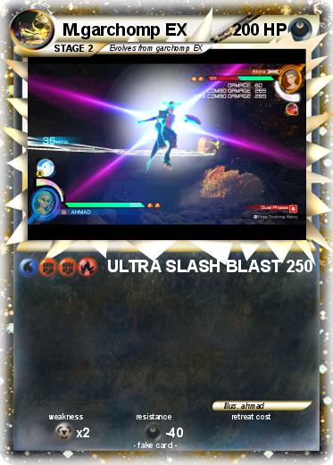 Pokemon M.garchomp EX