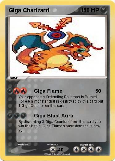 Pokemon Giga Charizard