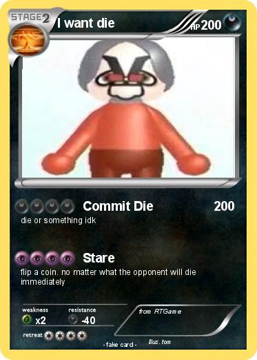 Pokemon I want die