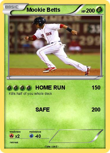 Pokemon Mookie Betts