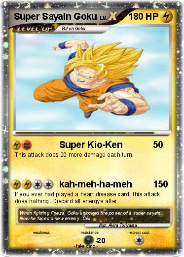 Pokemon Super Sayain Goku