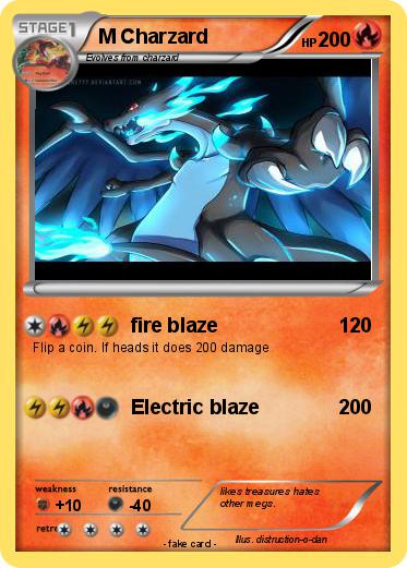 Pokemon M Charzard