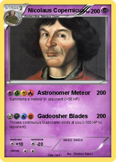 Pokemon Nicolaus Copernicus