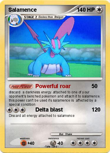 Pokemon Salamence