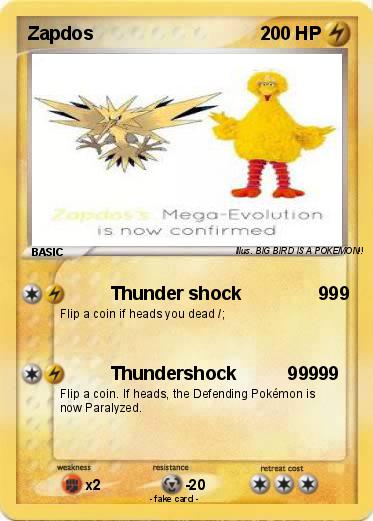 Pokemon Zapdos