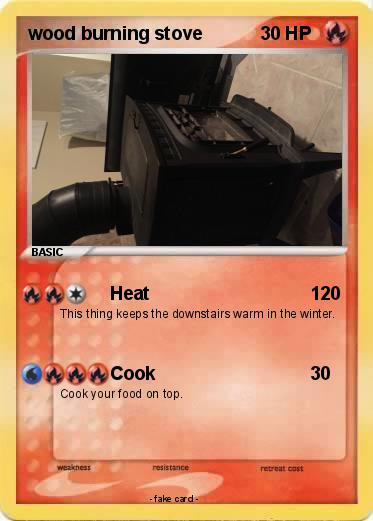 Pokemon wood burning stove
