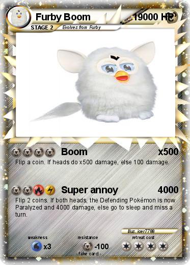 Pokemon Furby Boom
