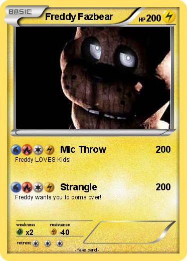 Pokemon Freddy Fazbear