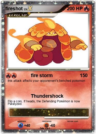 Pokemon fireshot