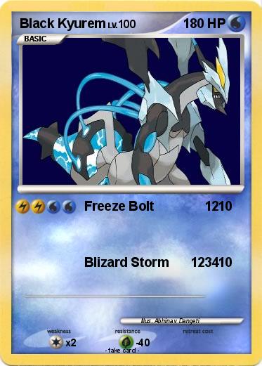 Pokemon Black Kyurem