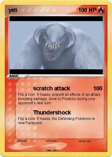 Pokemon yeti