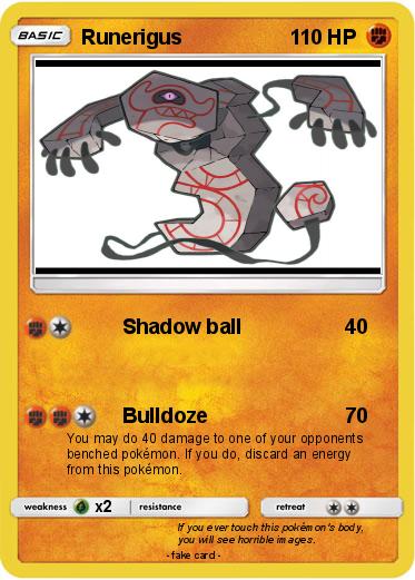 Pokemon Runerigus