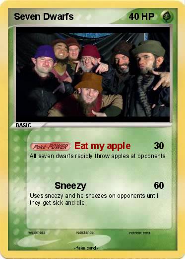 Pokemon Seven Dwarfs
