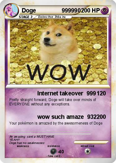 Pokemon Doge                999990