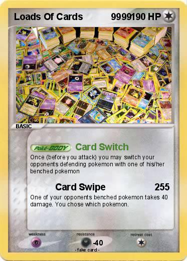 Pokemon Loads Of Cards           9999