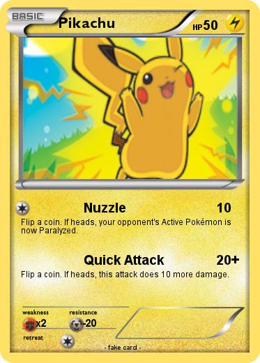 Pokemon Pikachu