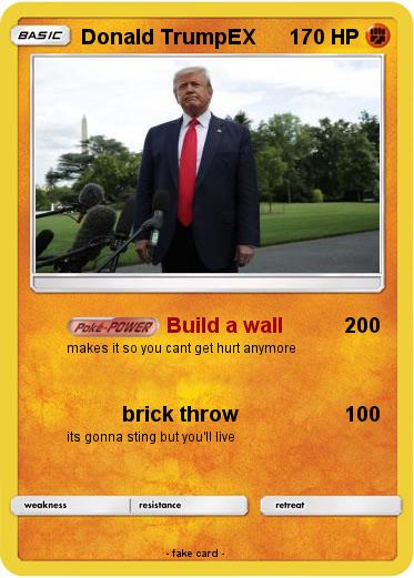 Pokemon Donald TrumpEX