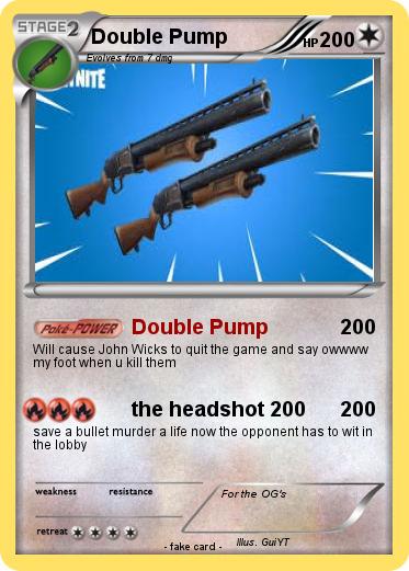 Pokemon Double Pump