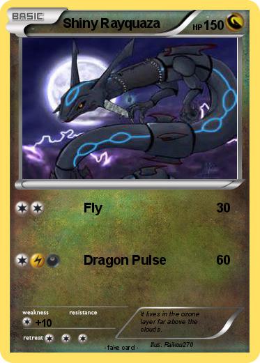 Pokemon Shiny Rayquaza