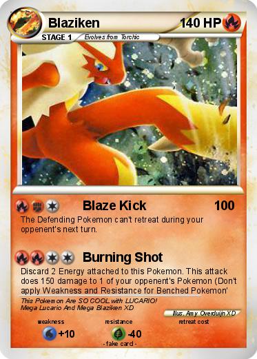 Pokemon Blaziken