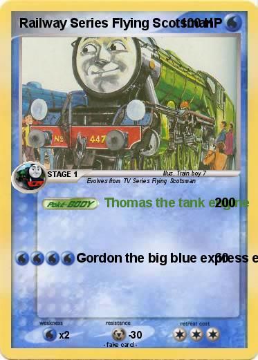 Pokemon Railway Series Flying Scotsman