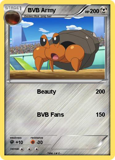 Pokemon BVB Army
