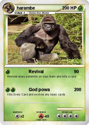 Pokemon harambe