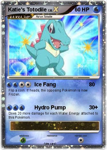 Pokemon Katie's Totodile