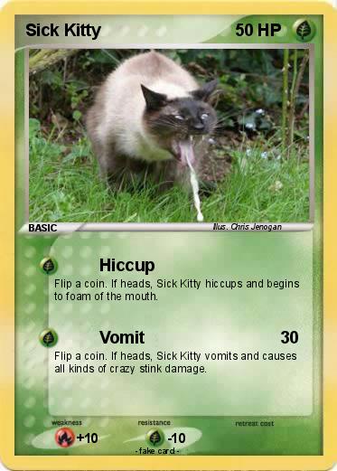 Pokemon Sick Kitty