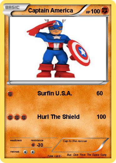 Pokemon Captain America