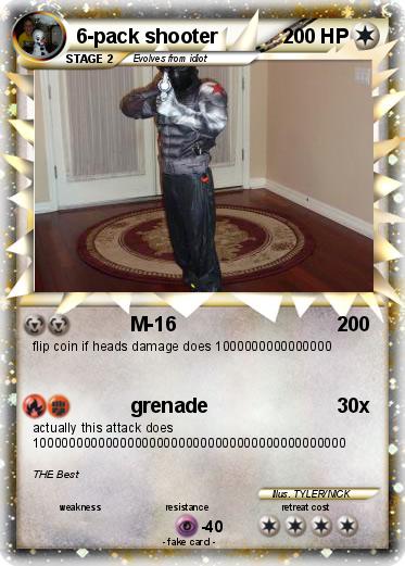 Pokemon 6-pack shooter