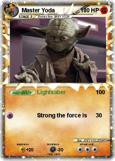 Pokemon Master Yoda
