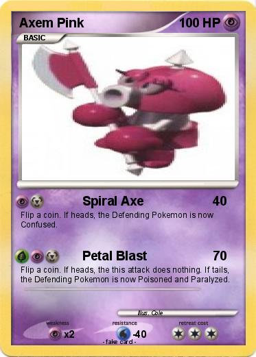 Pokemon Axem Pink