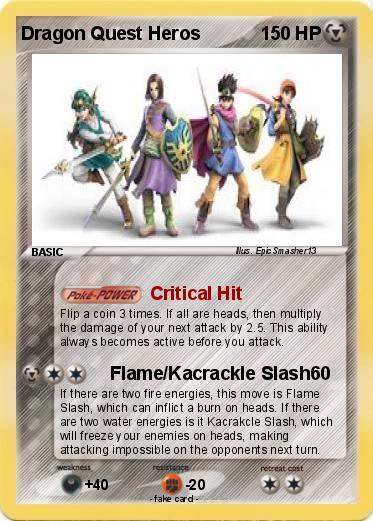 Pokemon Dragon Quest Heros
